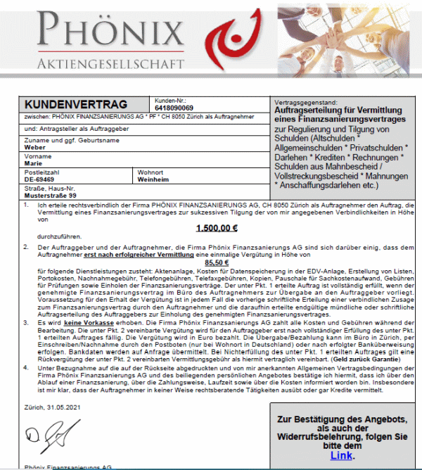 phoenix-genehmigung 31.5.2021